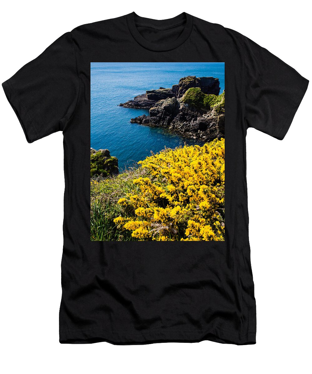 Birth Place T-Shirt featuring the photograph St Non's Bay West Wales #1 by Mark Llewellyn