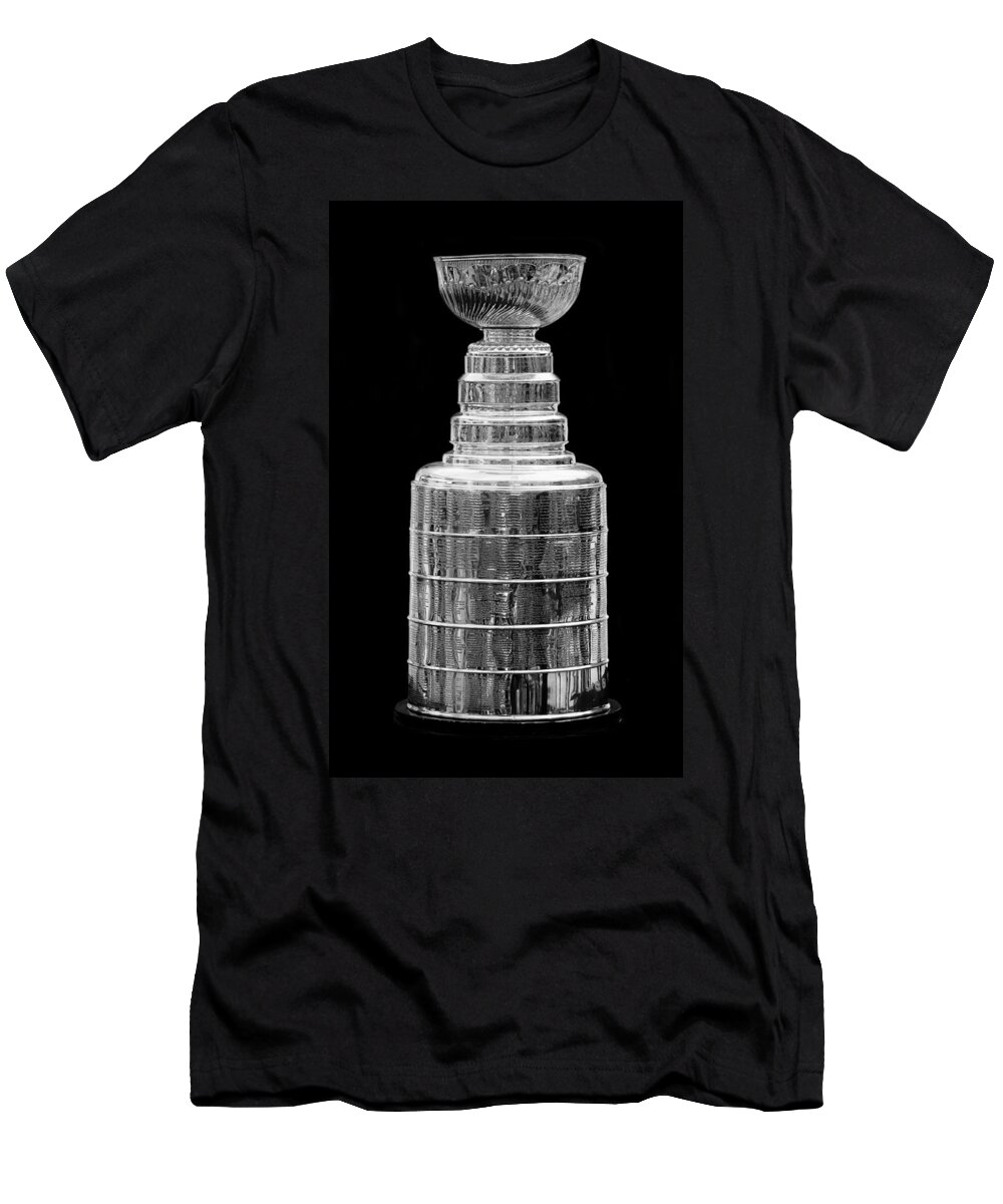 Hockey T-Shirt featuring the photograph Stanley Cup 1 #1 by Andrew Fare