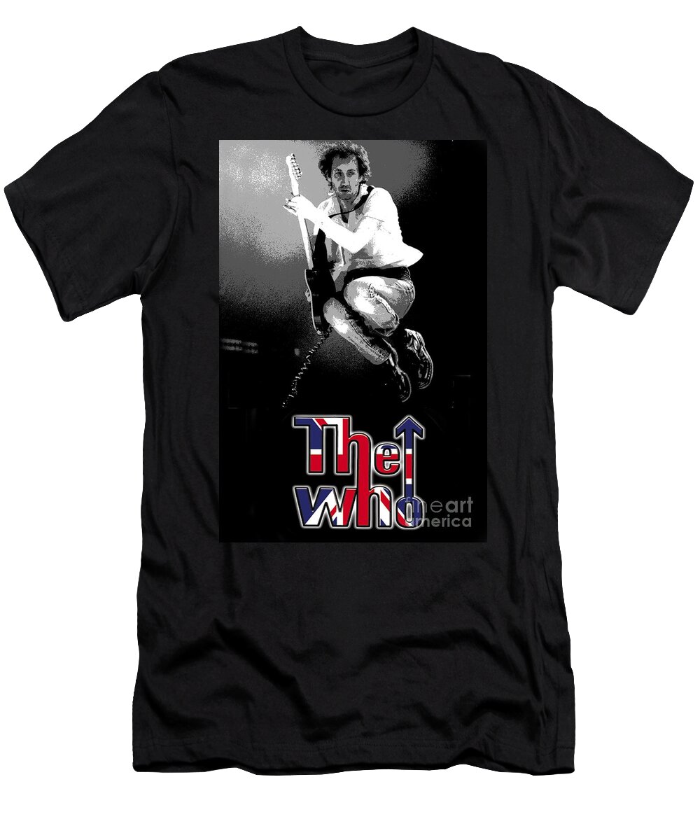The Who T-Shirt featuring the photograph The Who by Doc Braham