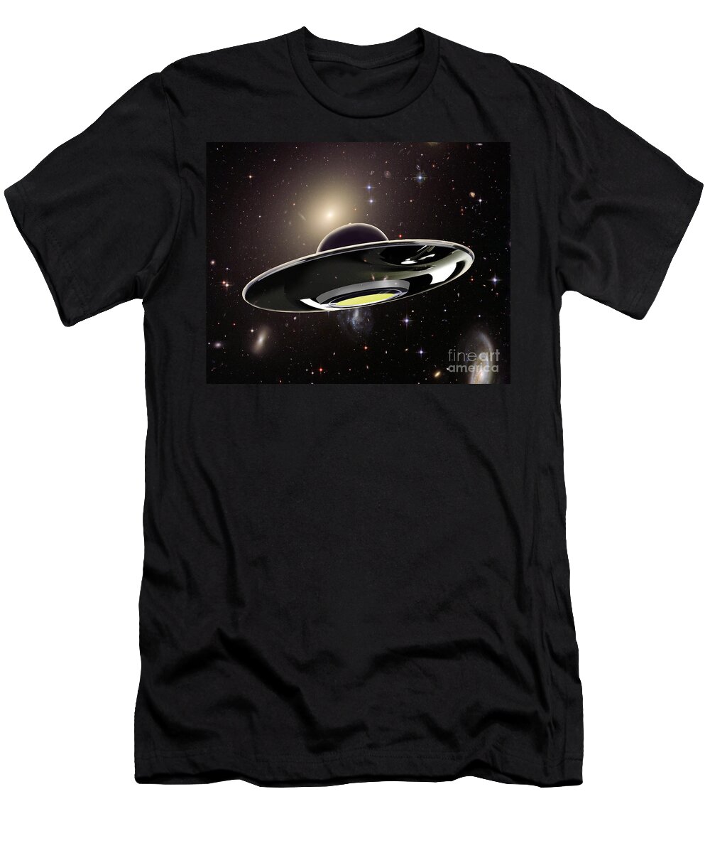 Illustration T-Shirt featuring the photograph Ufo #1 by Spencer Sutton