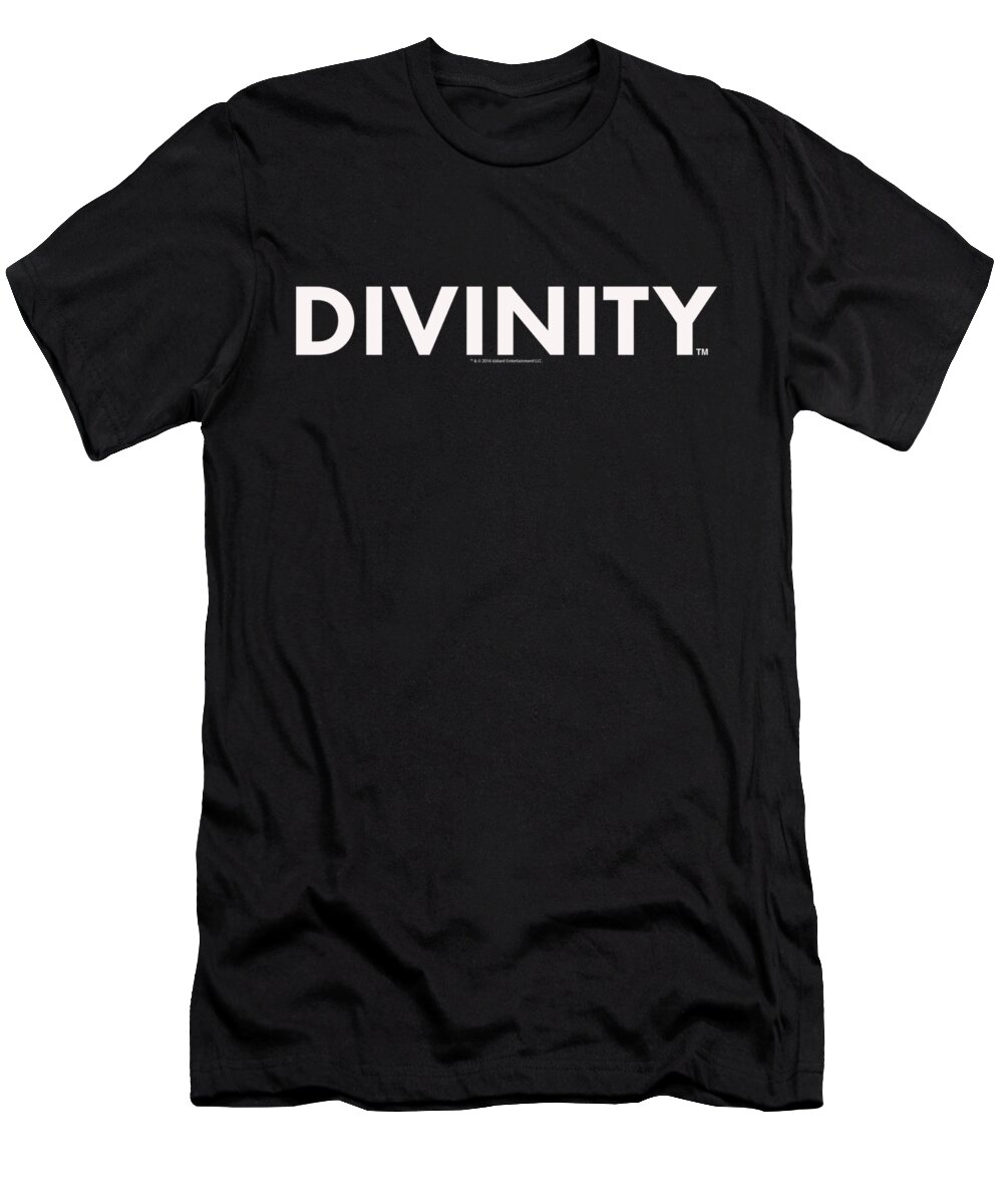  T-Shirt featuring the digital art Valiant - Divinity Logo by Brand A