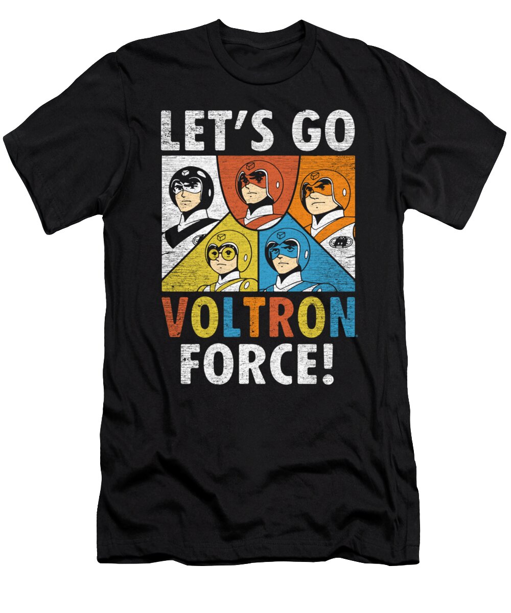  T-Shirt featuring the digital art Voltron - Force by Brand A