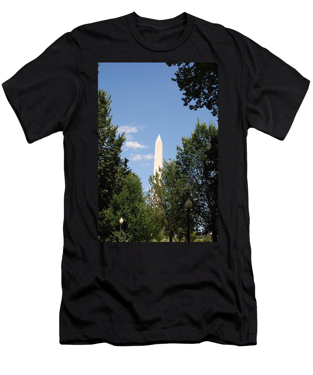 Washington T-Shirt featuring the photograph Washington Monument by Kenny Glover