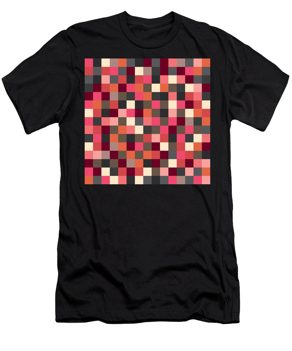 Pixels and Cubes T-shirt