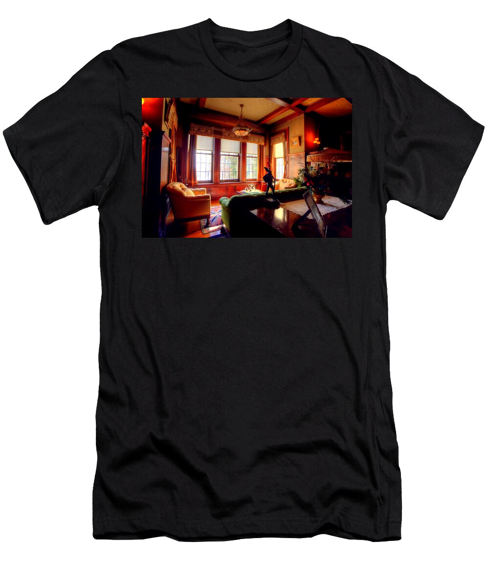 Congdon T-Shirt featuring the photograph Glensheen Mansion Duluth #13 by Amanda Stadther