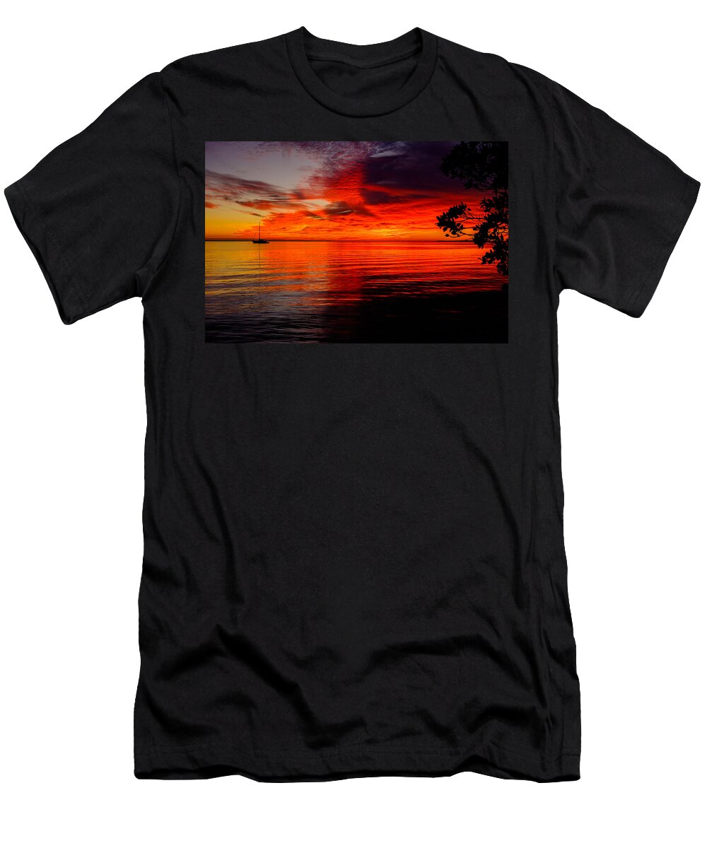 Florida T-Shirt featuring the photograph Florida Keys by Raul Rodriguez