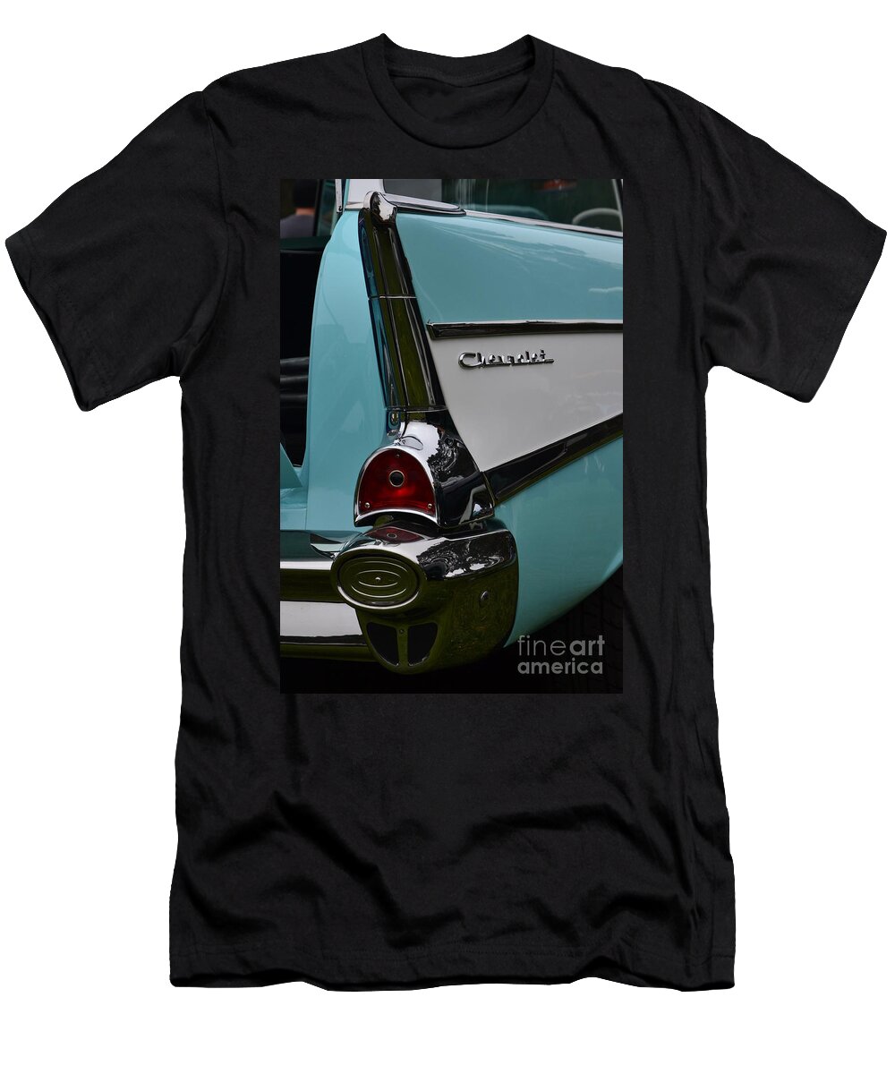 57 T-Shirt featuring the photograph Terra Nova HS Car Show #14 by Dean Ferreira