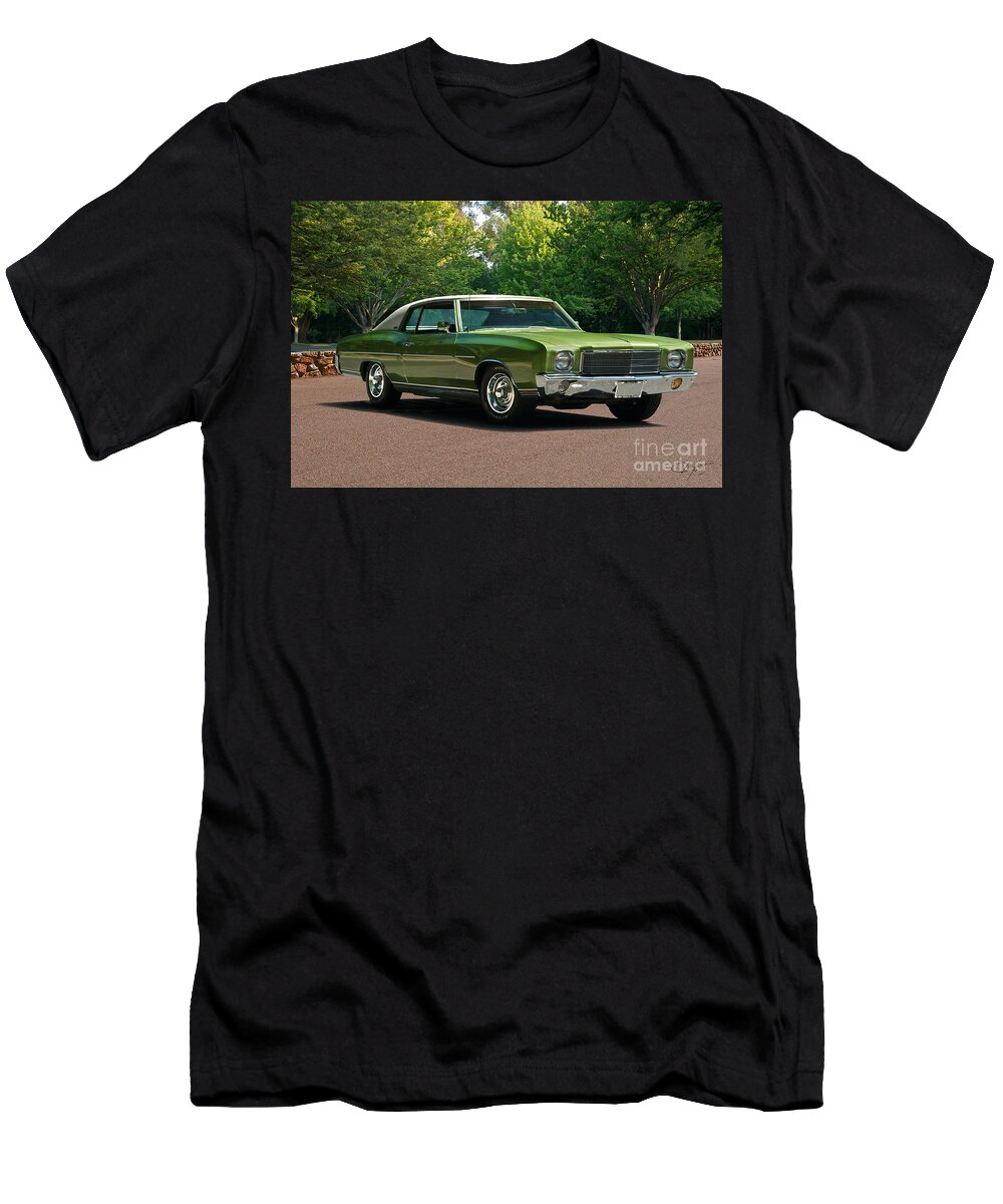  American T-Shirt featuring the photograph 1970 Chevrolet Monte Carlo by Dave Koontz
