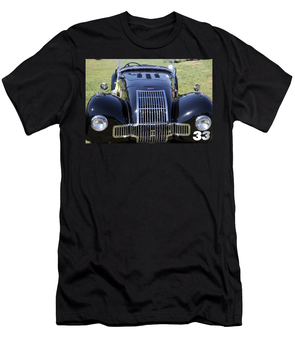 1947 T-Shirt featuring the photograph 1947 Allard K1 Roadster #2 by Jack R Perry