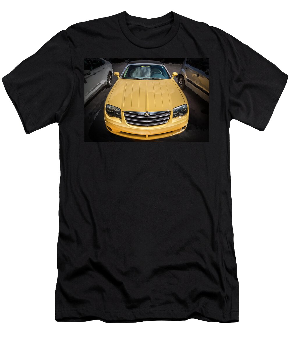 2008 Chrysler T-Shirt featuring the photograph 2008 Chrysler Crossfire Convertible by Rich Franco
