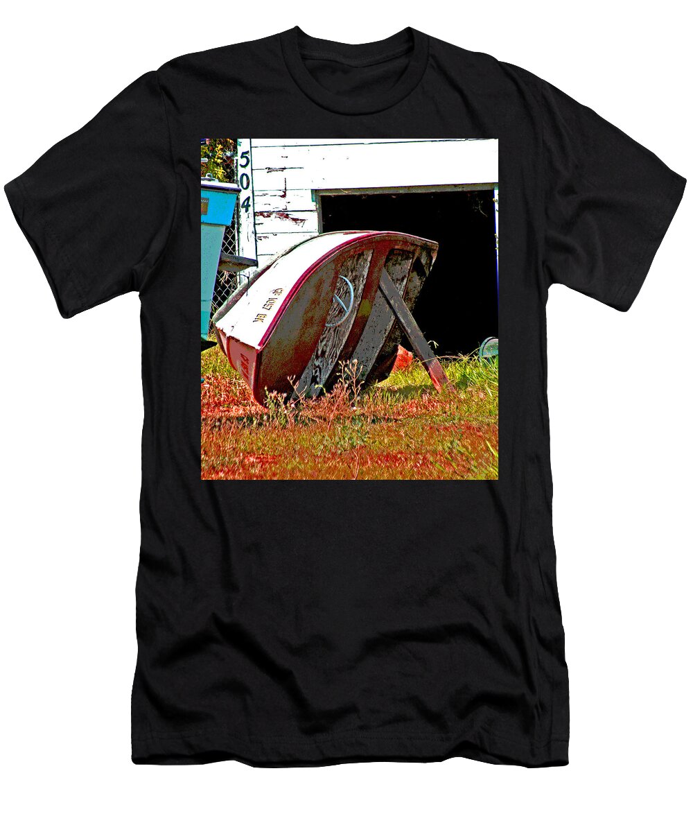 Saramento River Delta T-Shirt featuring the photograph Bottom Up #1 by Joseph Coulombe
