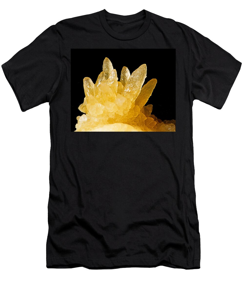 Nature T-Shirt featuring the photograph Calcite Crystals #2 by Millard H. Sharp