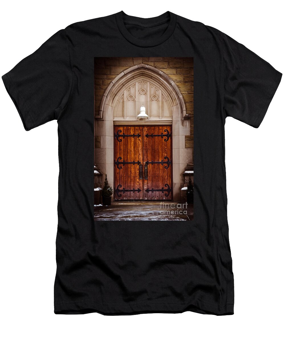 Enter T-Shirt featuring the photograph Enter Here #2 by Grace Grogan