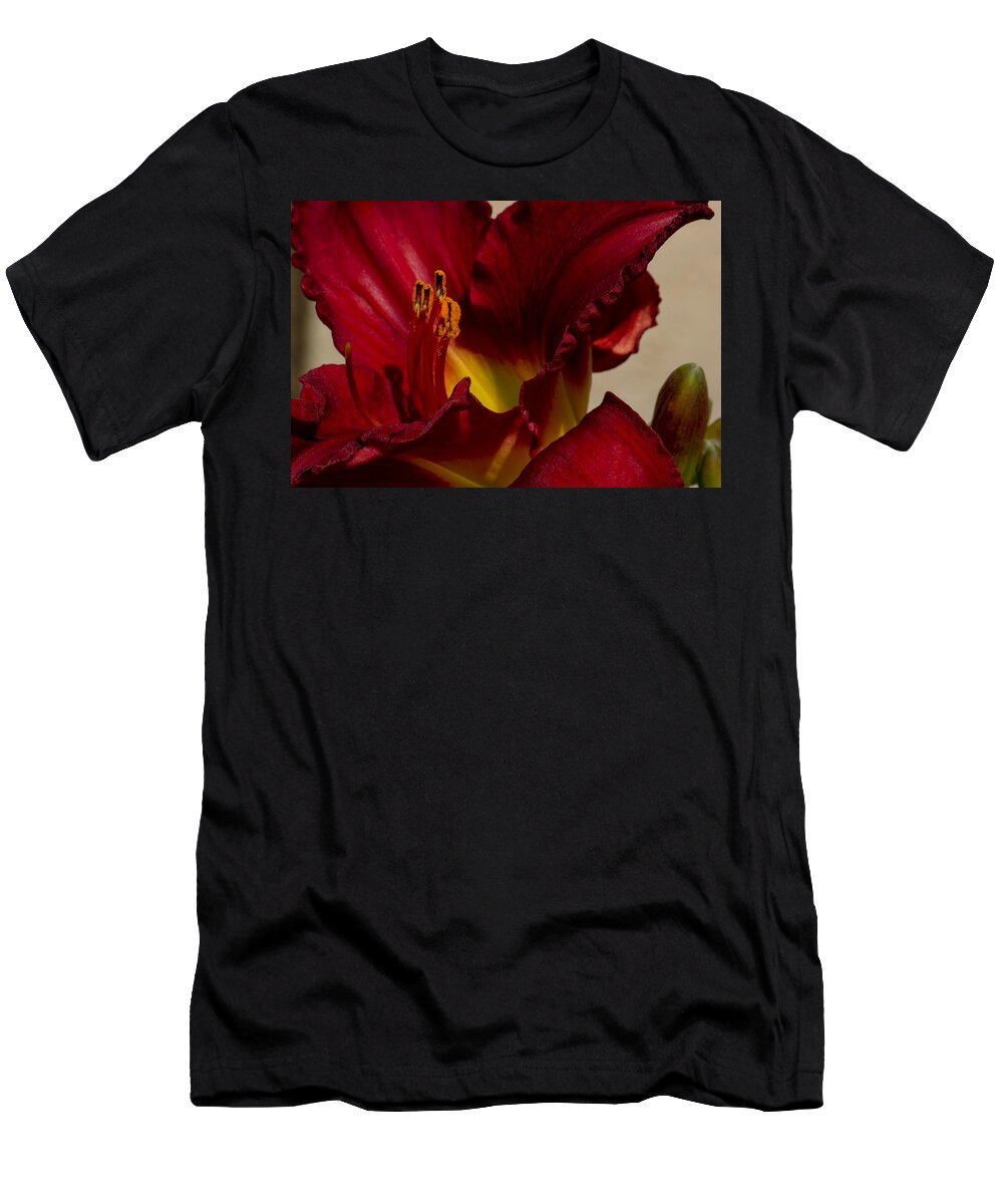 Red Lily T-Shirt featuring the photograph Red Lily by Ivete Basso Photography