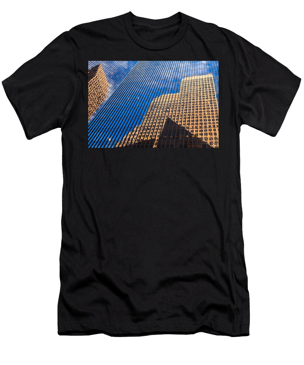 Architecture T-Shirt featuring the photograph Reflections #2 by Raul Rodriguez