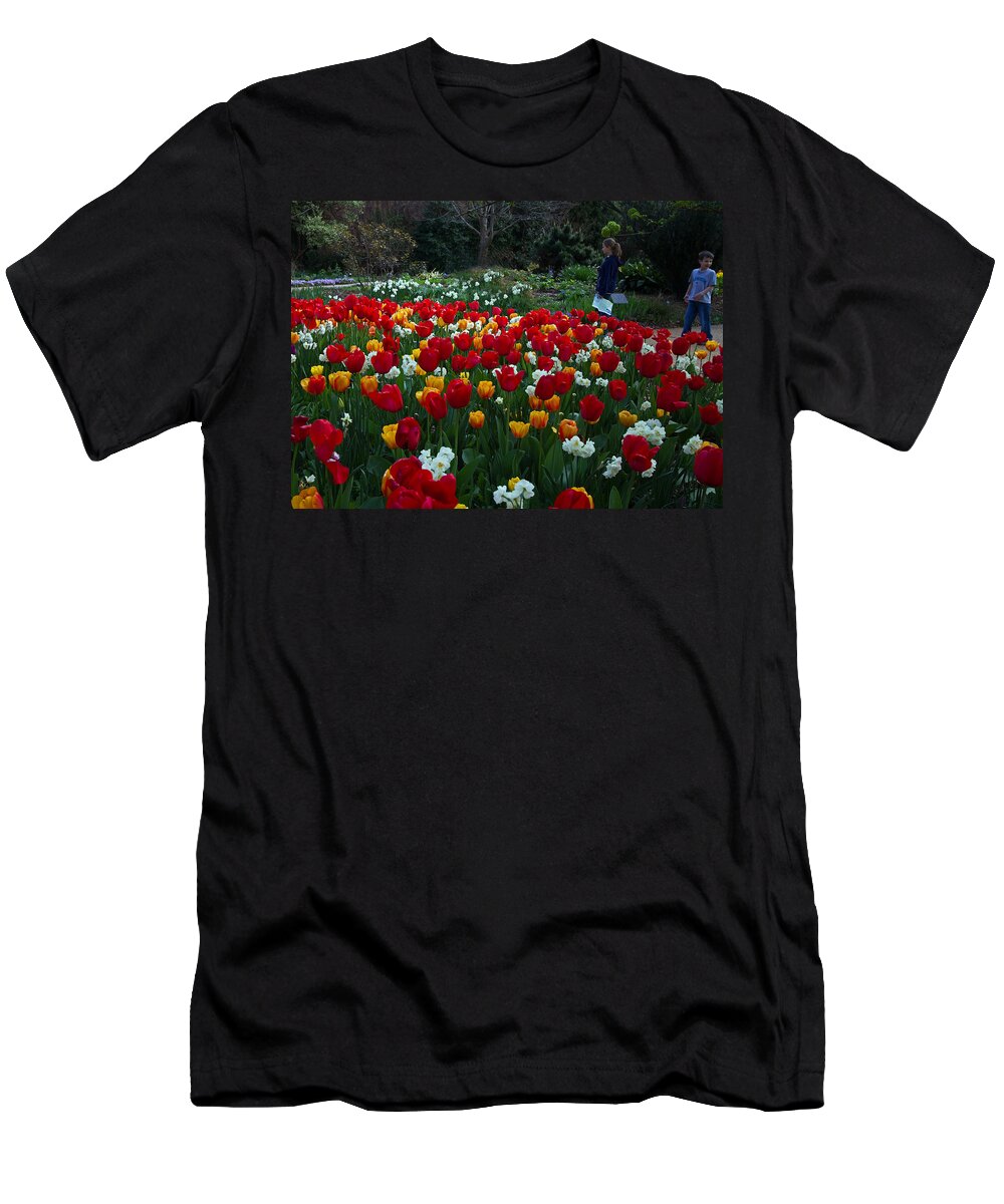 Flowers T-Shirt featuring the photograph Tulip Time #2 by Farol Tomson