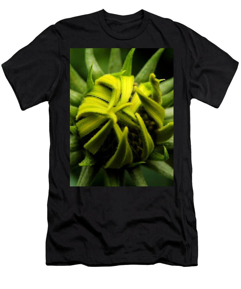 Flower T-Shirt featuring the photograph Waiting #3 by Zinvolle Art