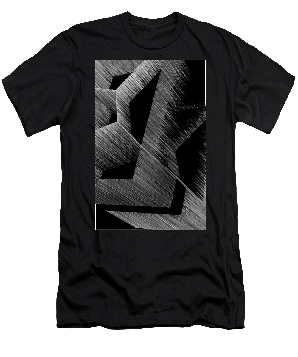 3d T-Shirt featuring the digital art 3D Abstract 12 by Angelina Tamez
