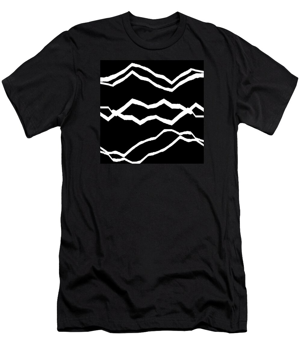 Abstract T-Shirt featuring the digital art 5040.15.45 #50401545 by Gareth Lewis