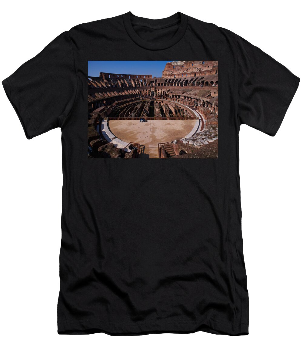 2013. T-Shirt featuring the photograph Colosseum 9 by Jouko Lehto