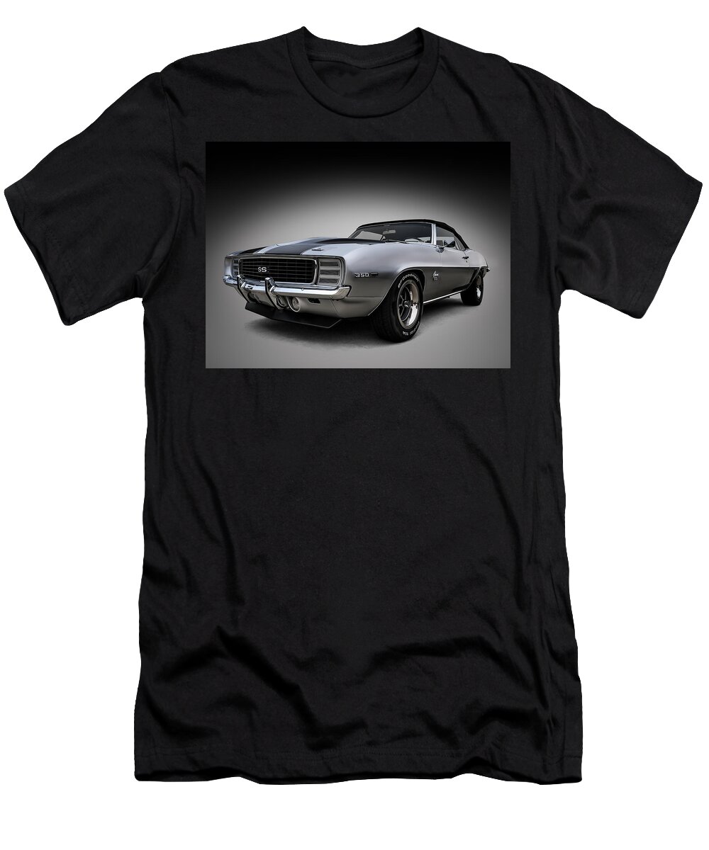 Camaro T-Shirt featuring the digital art '69 Camaro SS #69 by Douglas Pittman