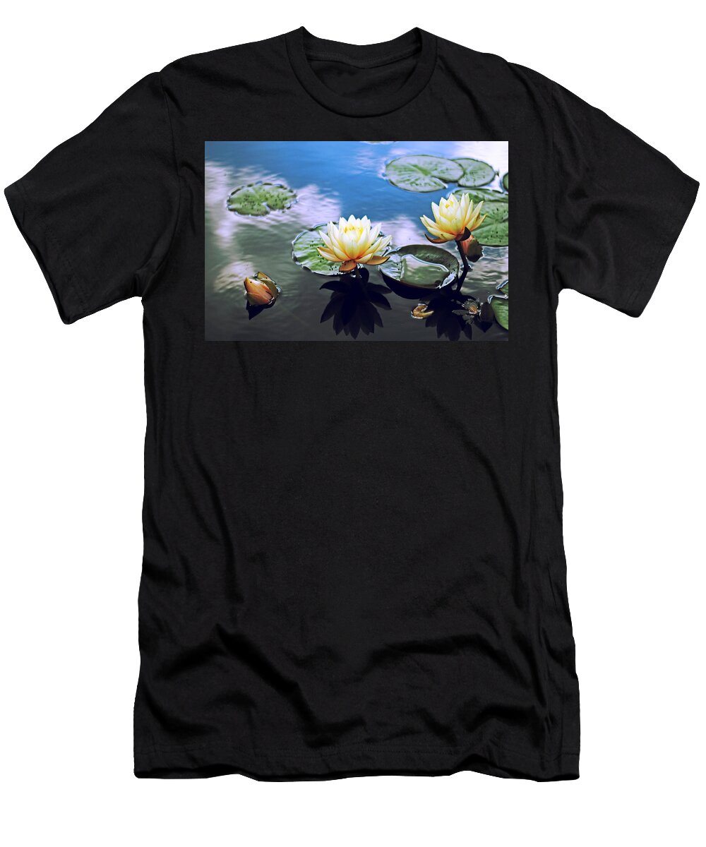 Lily T-Shirt featuring the photograph Lily Pond #1 by Jessica Jenney