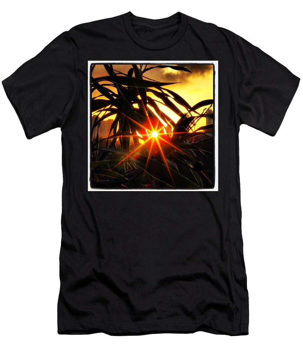  T-Shirt featuring the photograph Sunset #7 by Lorelle Phoenix