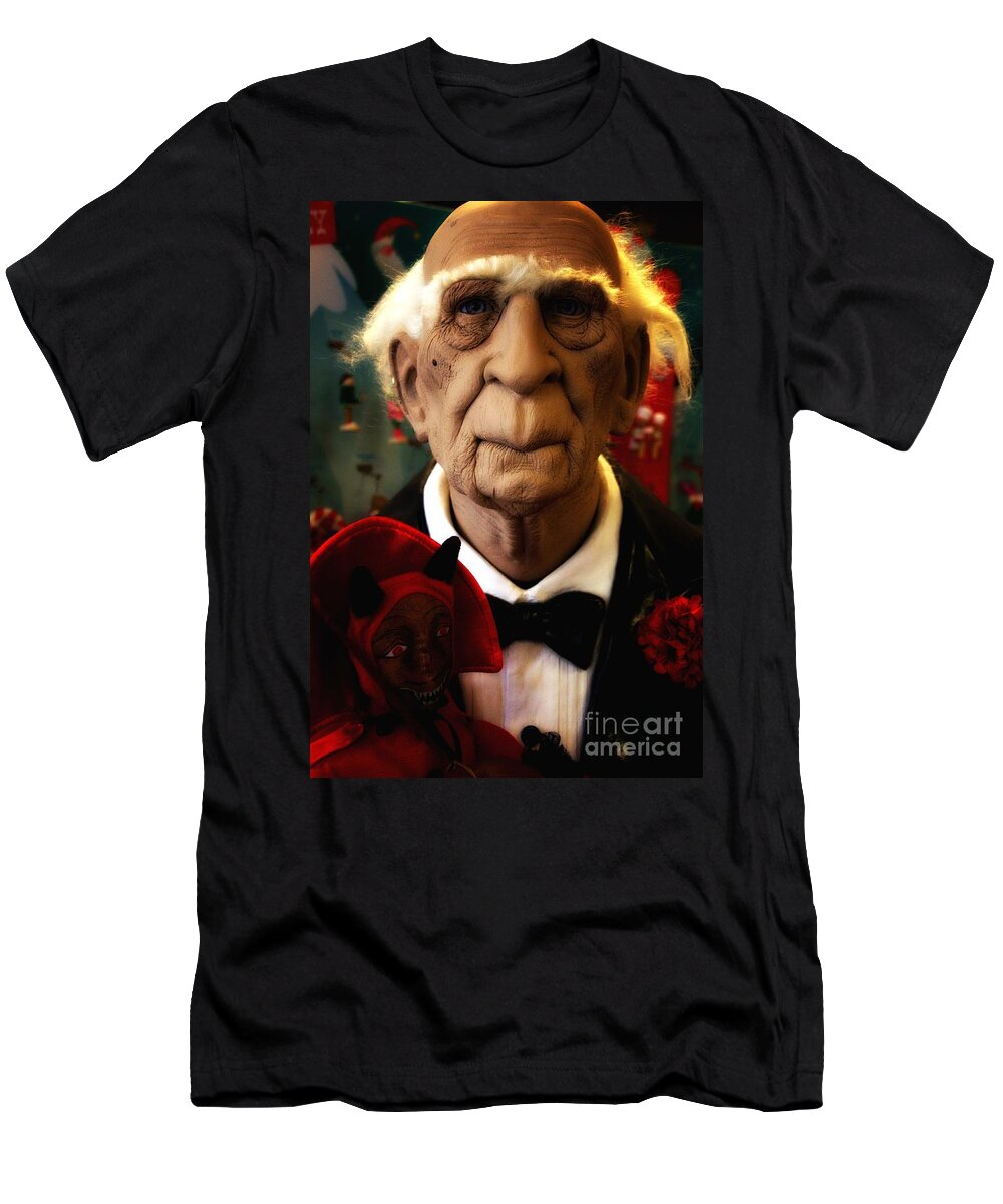 Newel Hunter T-Shirt featuring the photograph A Gothic Tale by Newel Hunter