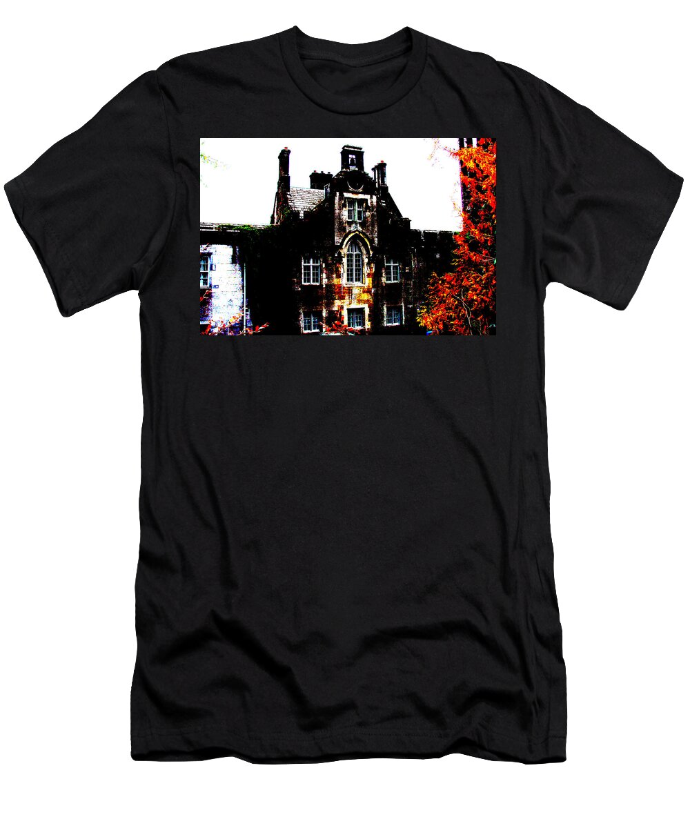 Castle T-Shirt featuring the photograph Adare Manor by Norma Brock