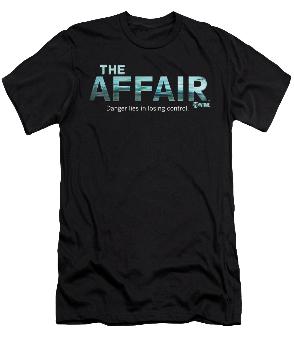  T-Shirt featuring the digital art Affair - Ocean Logo by Brand A