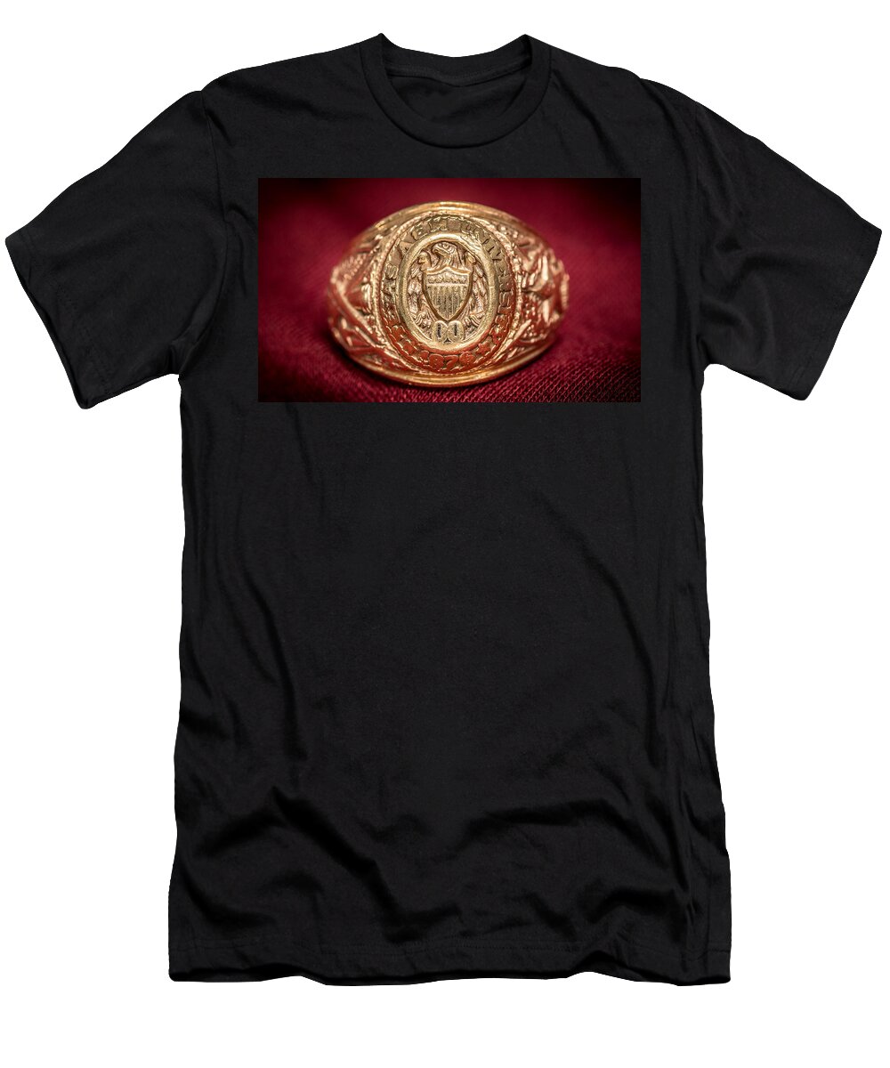 Aggie Ring T-Shirt featuring the photograph Aggie Ring by David Morefield