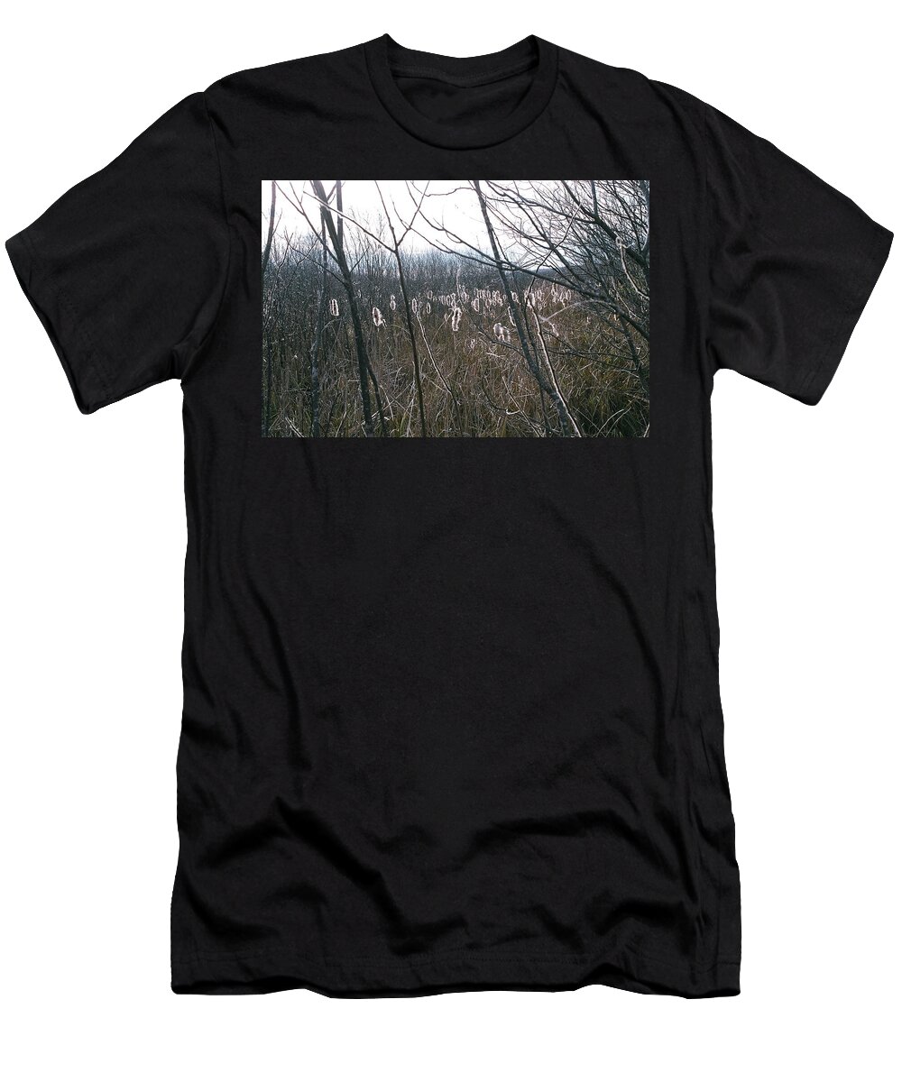 Landscape T-Shirt featuring the photograph All aglow by David Porteus