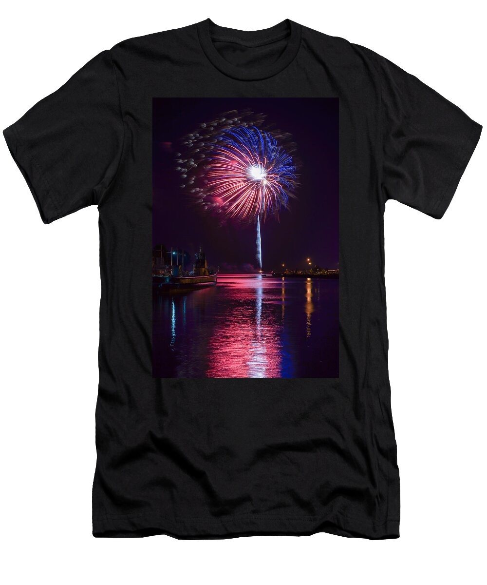 Bill Pevlor T-Shirt featuring the photograph American Celebration by Bill Pevlor