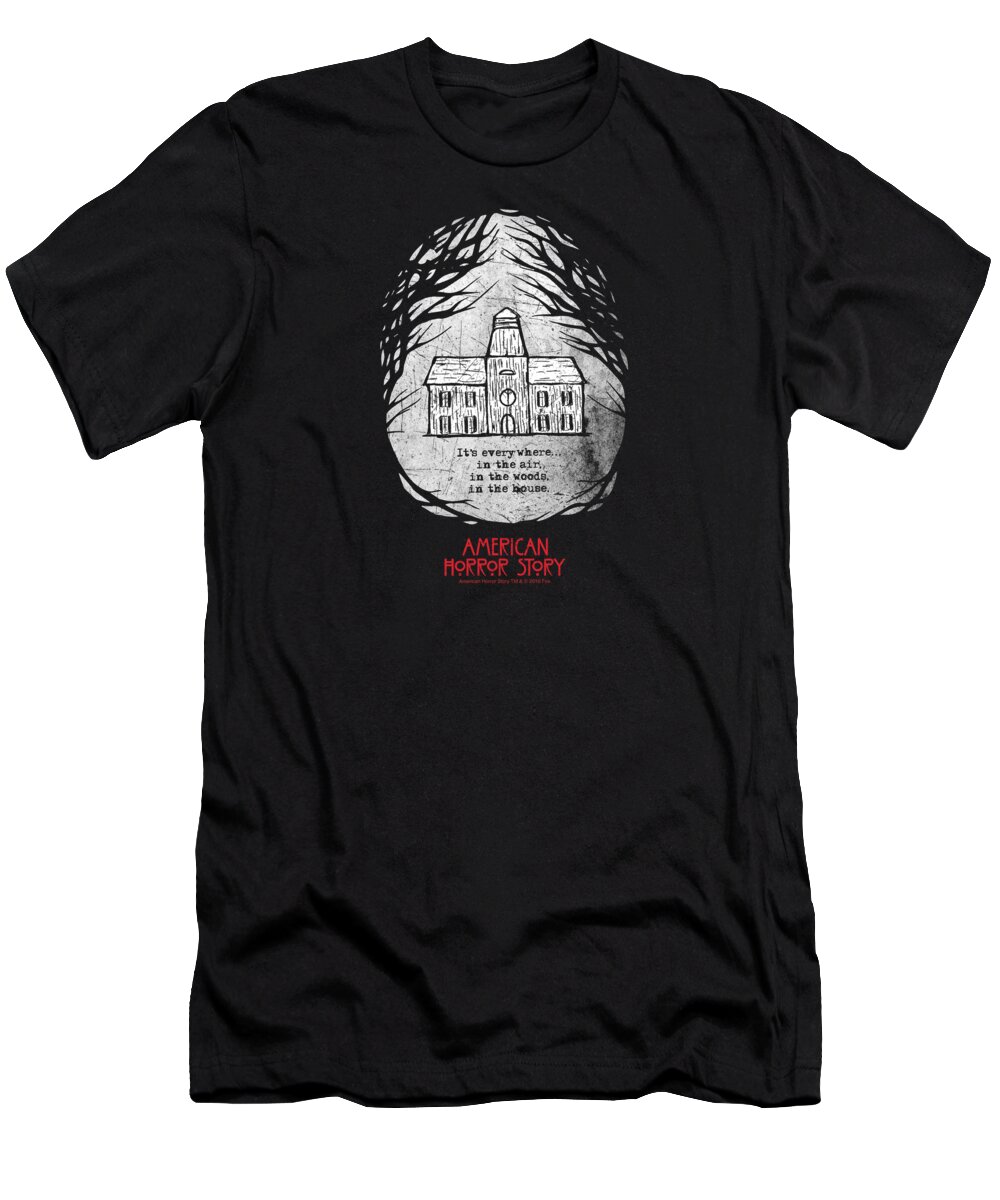  T-Shirt featuring the digital art American Horror Story - Its Everywhere by Brand A