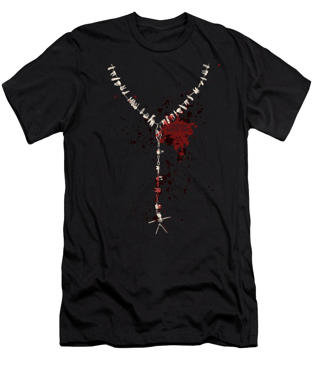  T-Shirt featuring the digital art American Horror Story - Necklace by Brand A