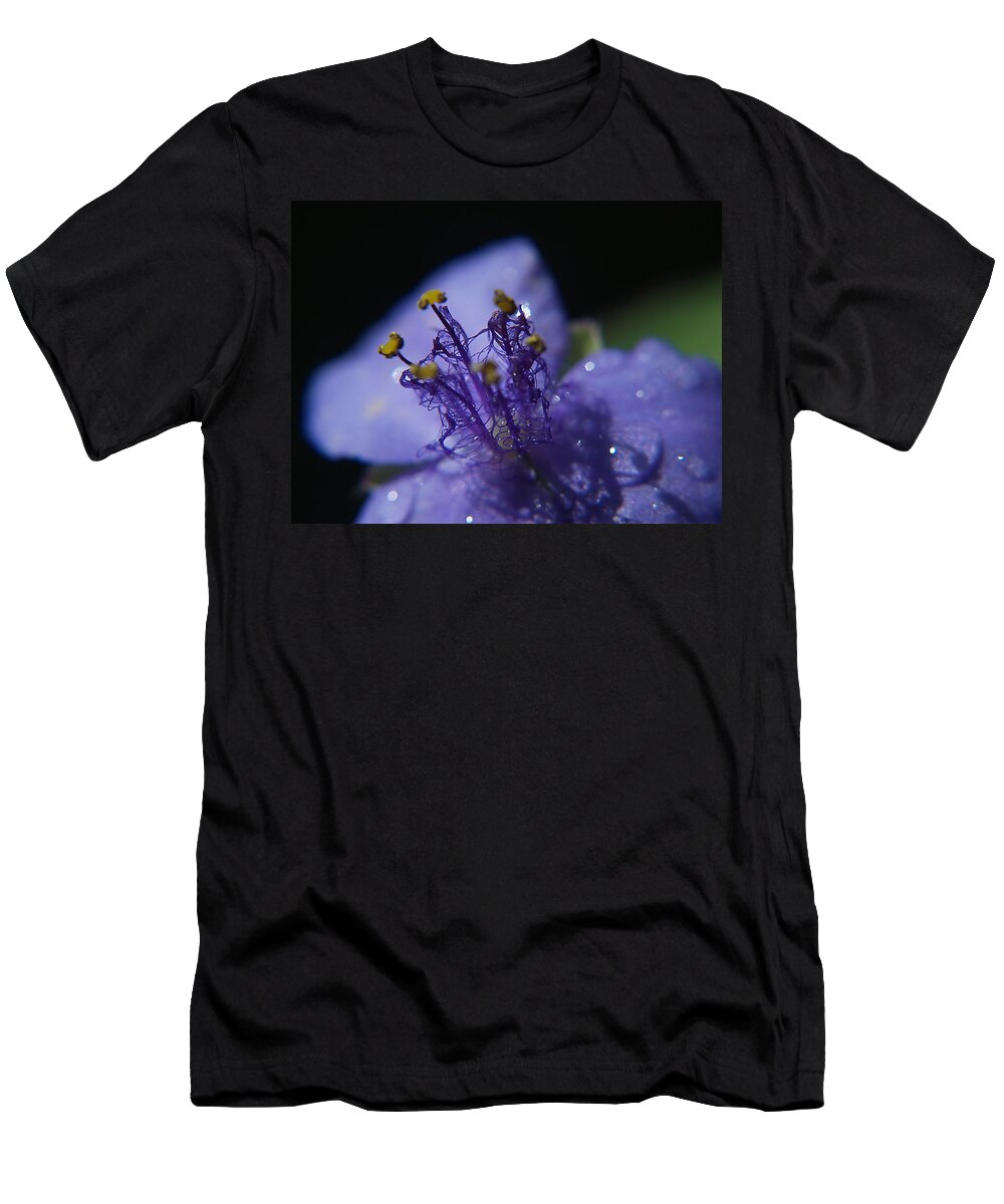 Weed T-Shirt featuring the photograph April Showers by Bob Johnson