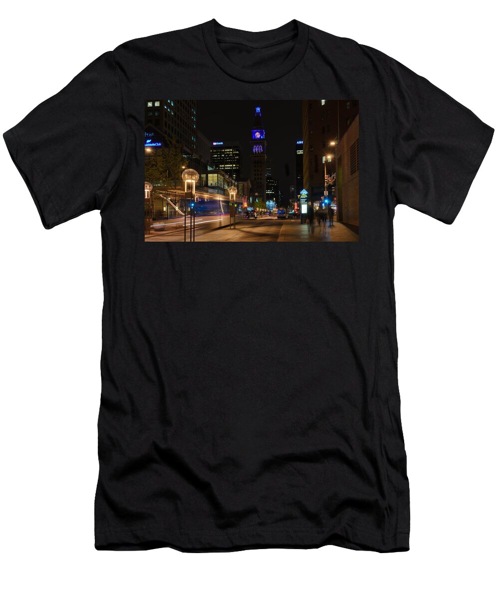 Nighttime T-Shirt featuring the photograph Arizona Nights by Oswald George Addison