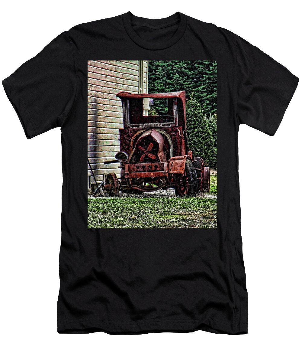 Truck T-Shirt featuring the photograph At Rest by Ron Roberts