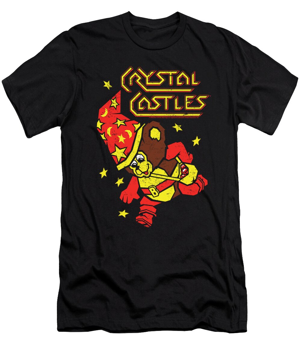  T-Shirt featuring the digital art Atari - Crystal Bear by Brand A