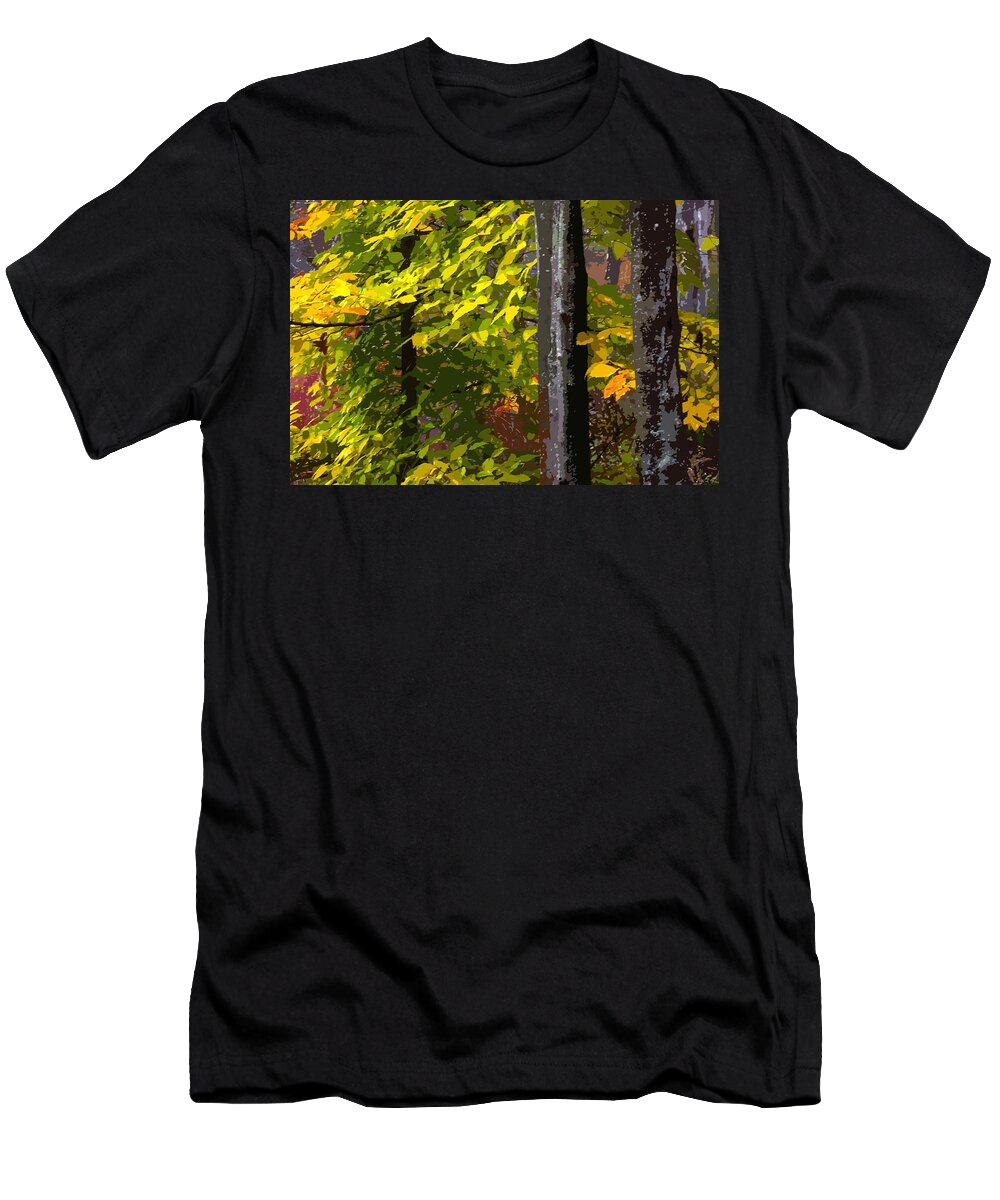Autumn T-Shirt featuring the photograph Autumn by Randy Pollard