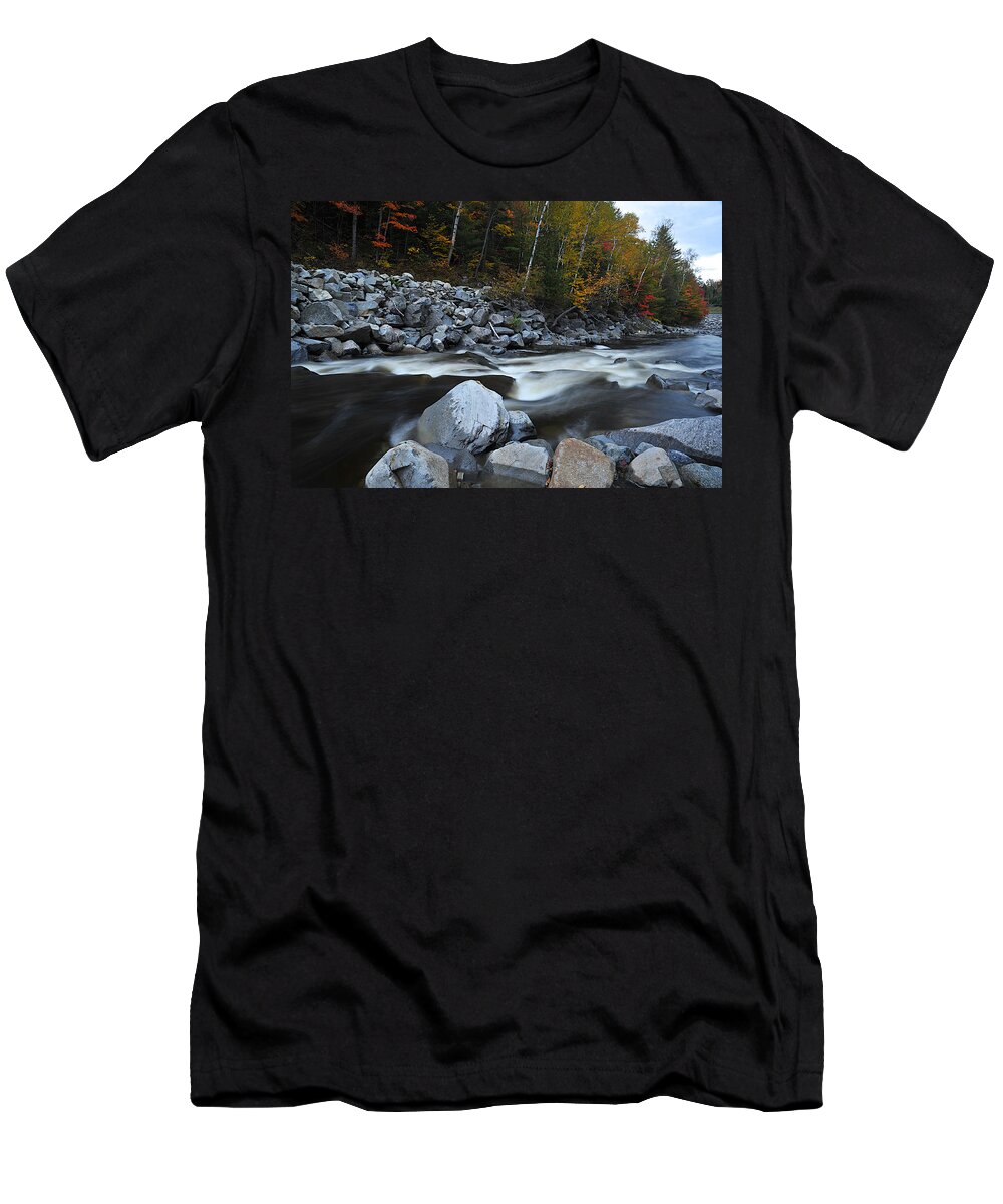 Photo T-Shirt featuring the photograph Autumn Silk by Richard Gehlbach