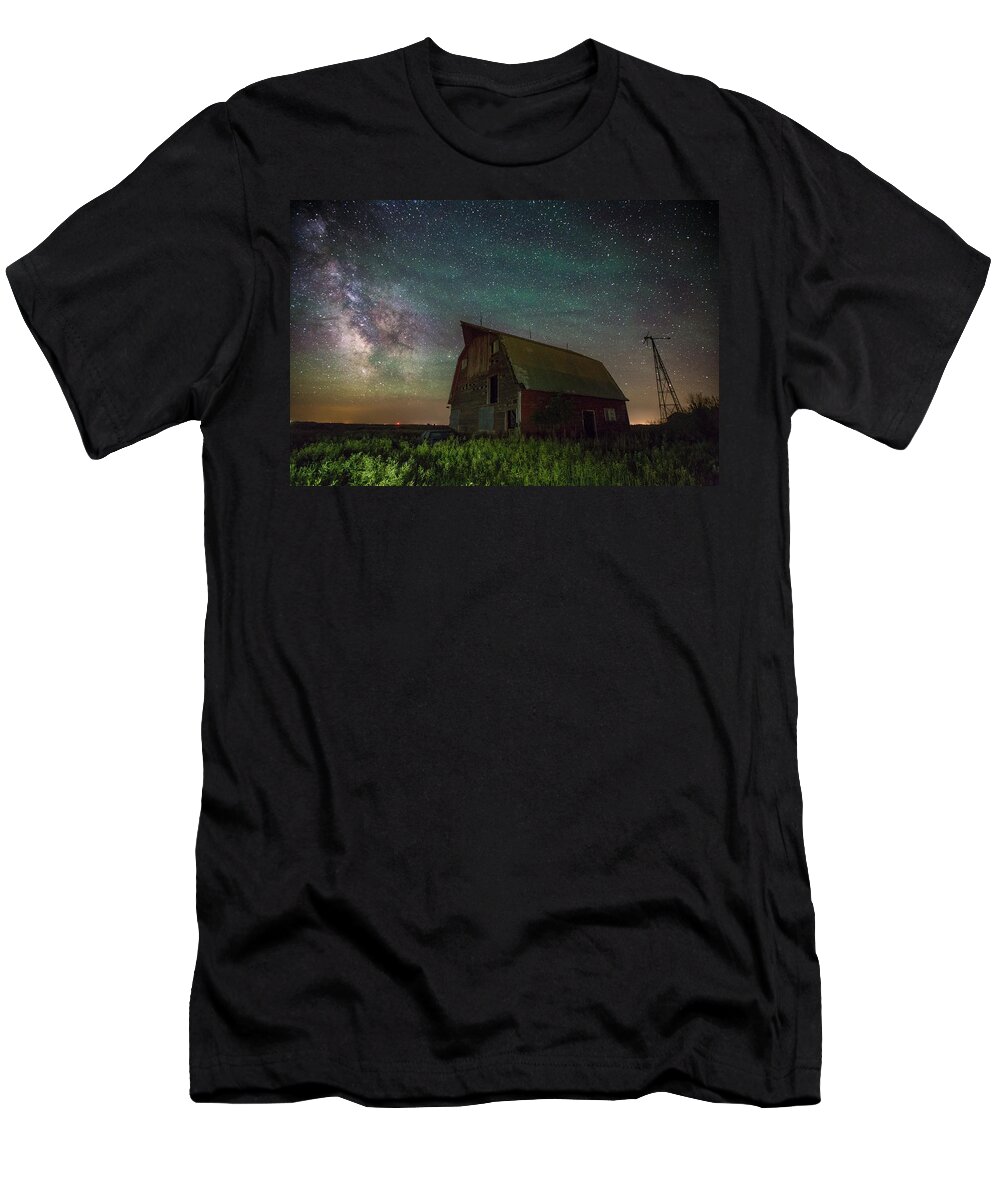 Barn T-Shirt featuring the photograph Barn VIII by Aaron J Groen