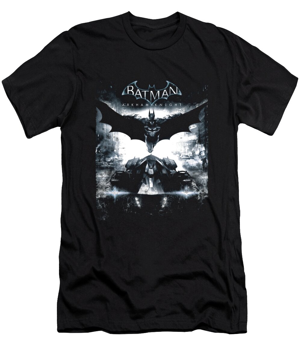  T-Shirt featuring the digital art Batman Arkham Knight - Forward Force by Brand A