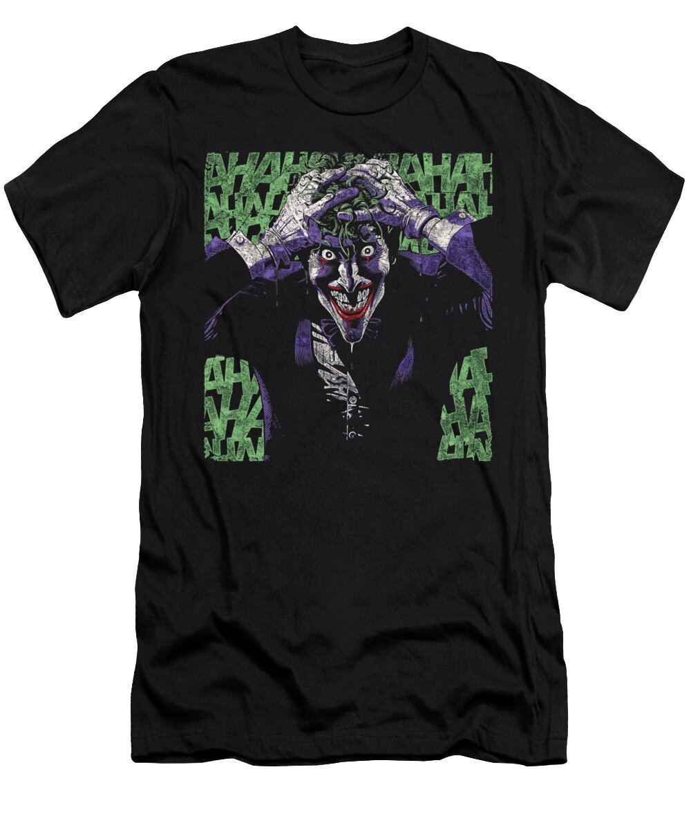  T-Shirt featuring the digital art Batman - Insanity by Brand A