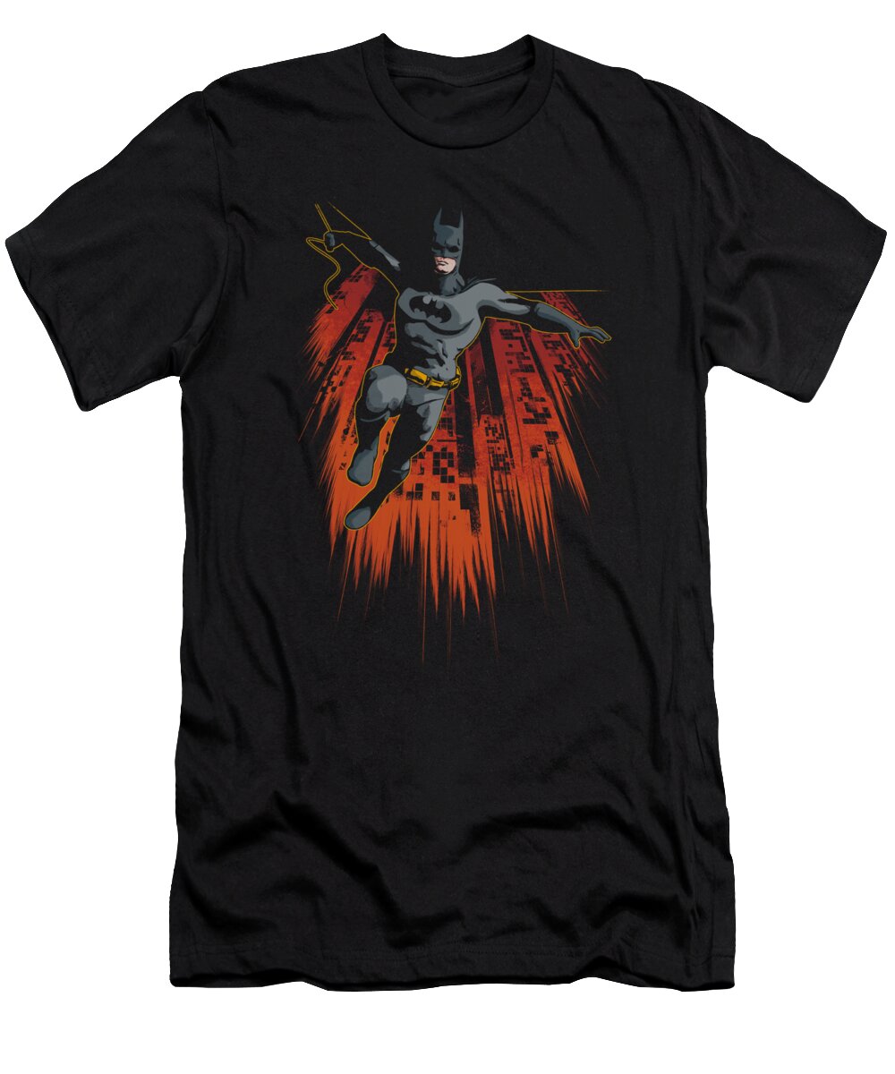 Batman T-Shirt featuring the digital art Batman - Majestic by Brand A