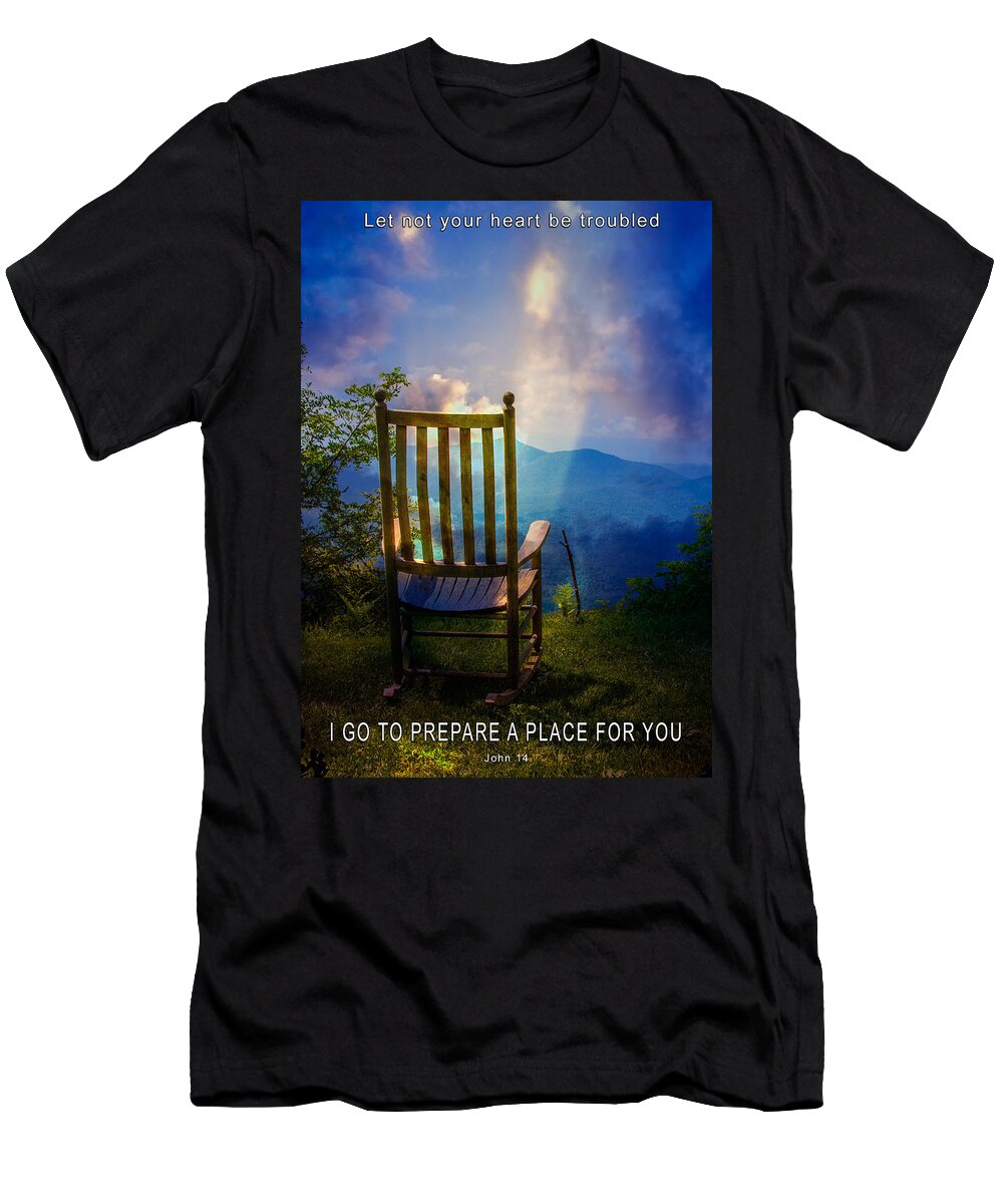 Bereavement T-Shirt featuring the photograph Bereavement Card 5x7 by John Haldane