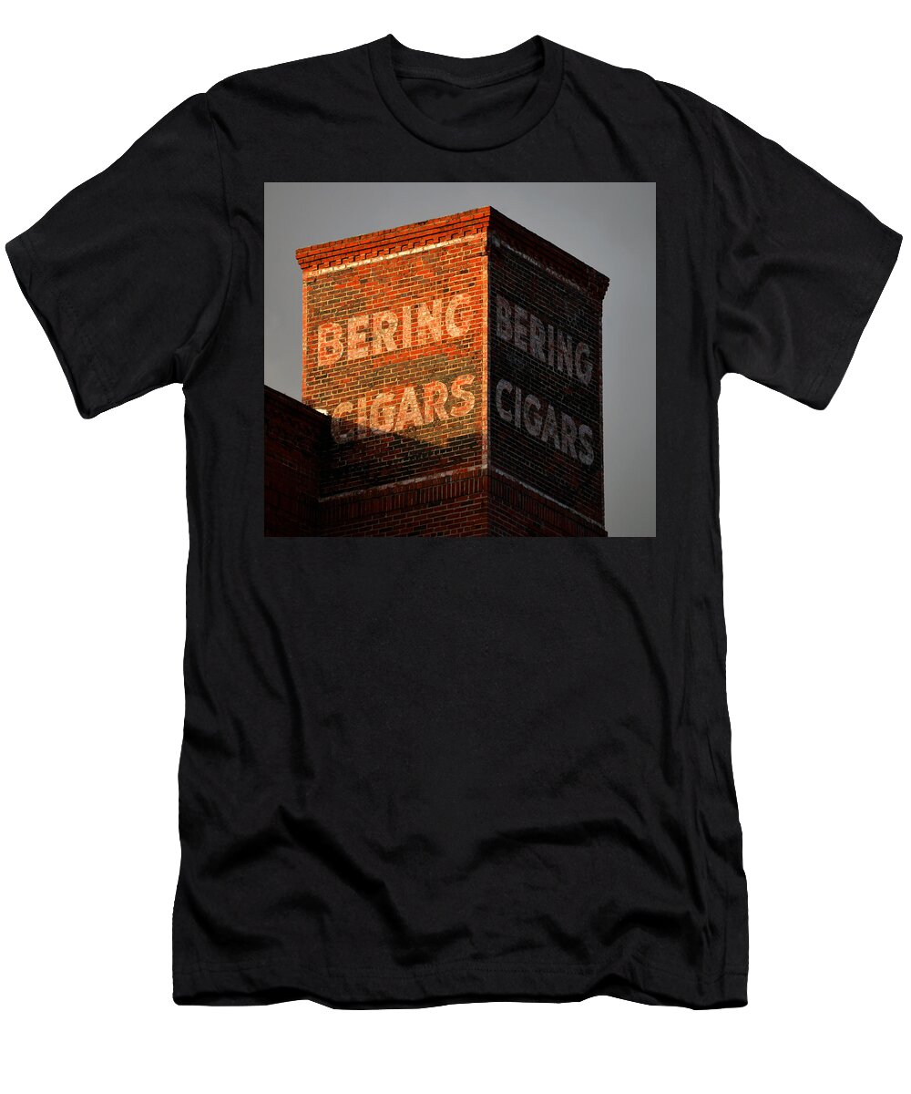 Cigar Factory T-Shirt featuring the photograph Bering Cigar Factory one by David Lee Thompson