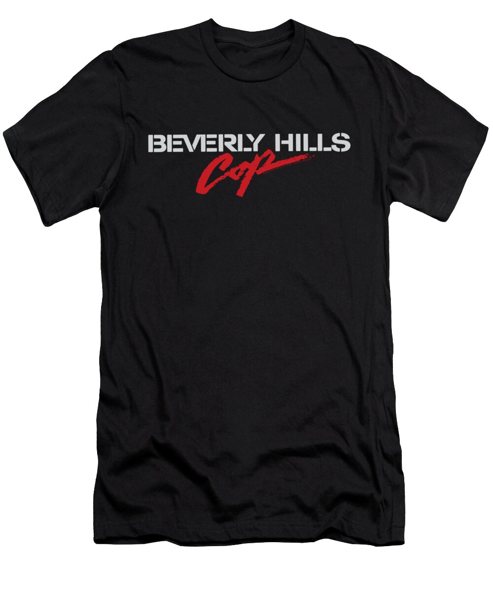 Beverly Hills Cop T-Shirt featuring the digital art Bhc - Logo by Brand A