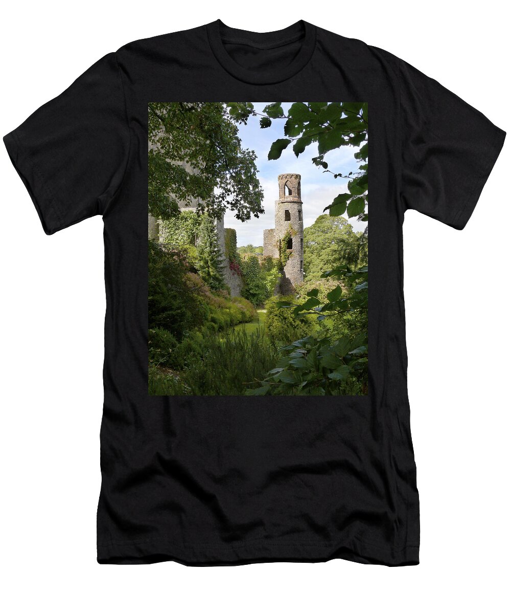 Ireland T-Shirt featuring the photograph Blarney Castle 2 by Mike McGlothlen