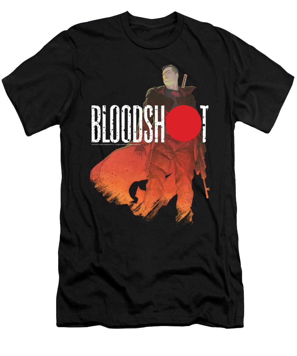  T-Shirt featuring the digital art Bloodshot - Taking Aim by Brand A